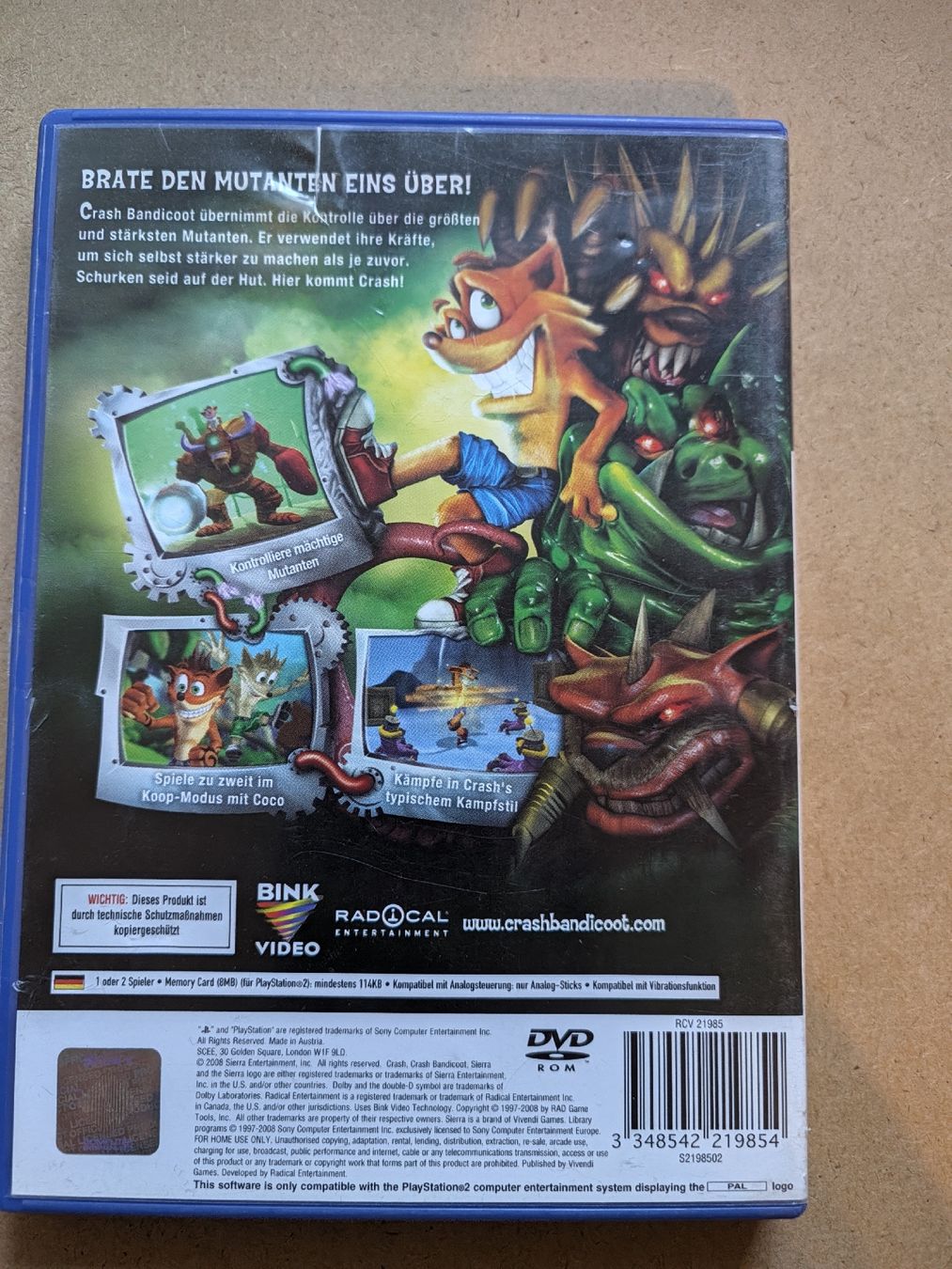 Giochi: Crash Herrscher der Mutanten PS2  – Usato da Chur venduto da FreakofRarity 1