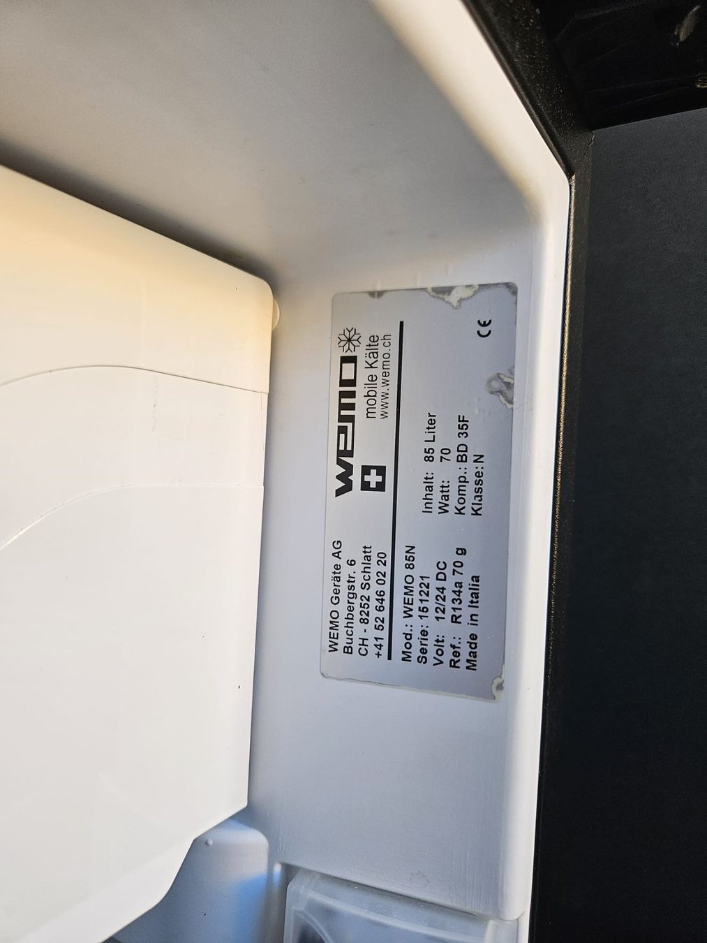 Réfrigérateurs: WEMO 85 Liter Kühlschrank – D'occasion à Alvaneu Bad par Stevelips12 2