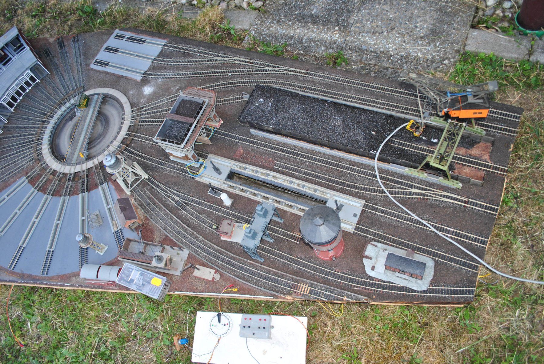 Fleischmann Modellini di ferrovie: Fleischmann Bahnhofteil (HUI003) – Usato da Aarwangen venduto da Leg_10439 2