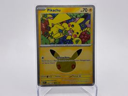 30 Jahre - Pikachu  (30C 48) - DE