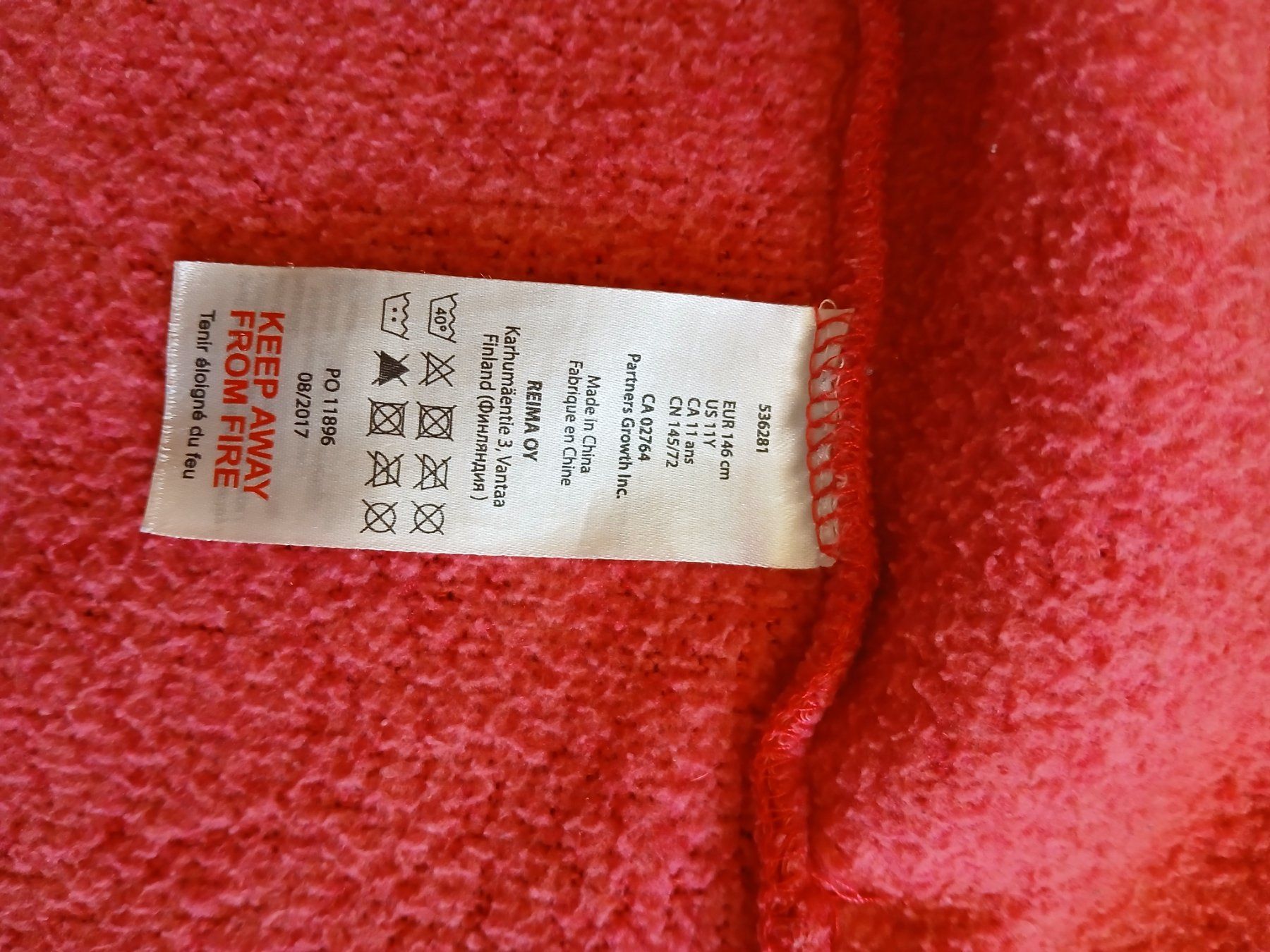 Reima Giacche & Cappotti: Reima Jacke Fleece 146 – Usato da Birr venduto da beydress 3