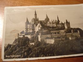 Burg Hohenzollern, um 1935, gelaufen