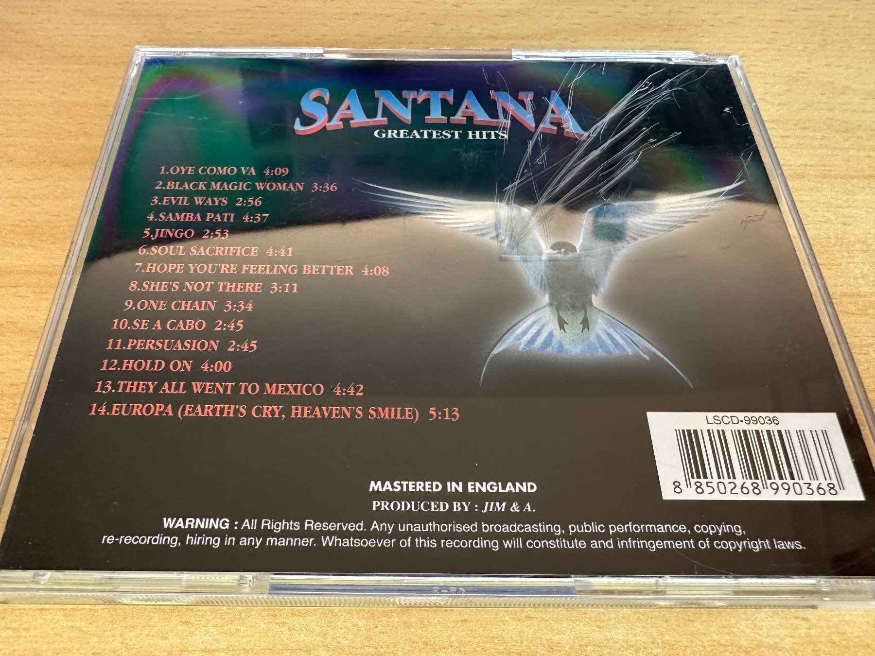 CD: Santana - Greatest Hits – Usato da Rikon im Tösstal venduto da Alpenmutz 1