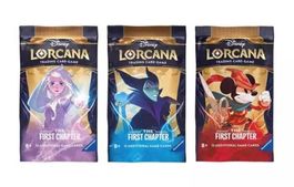 3 Stk. Disney Lorcana First Chapter Booster (englisch)