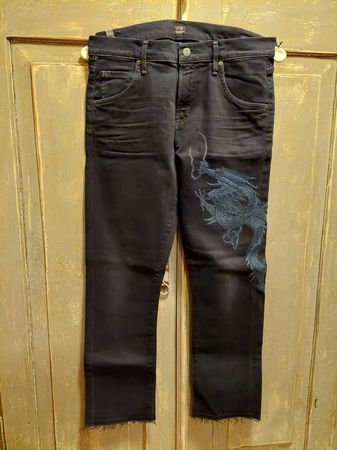 Citizens . Emerson Slim Boyfriend schwarz 26