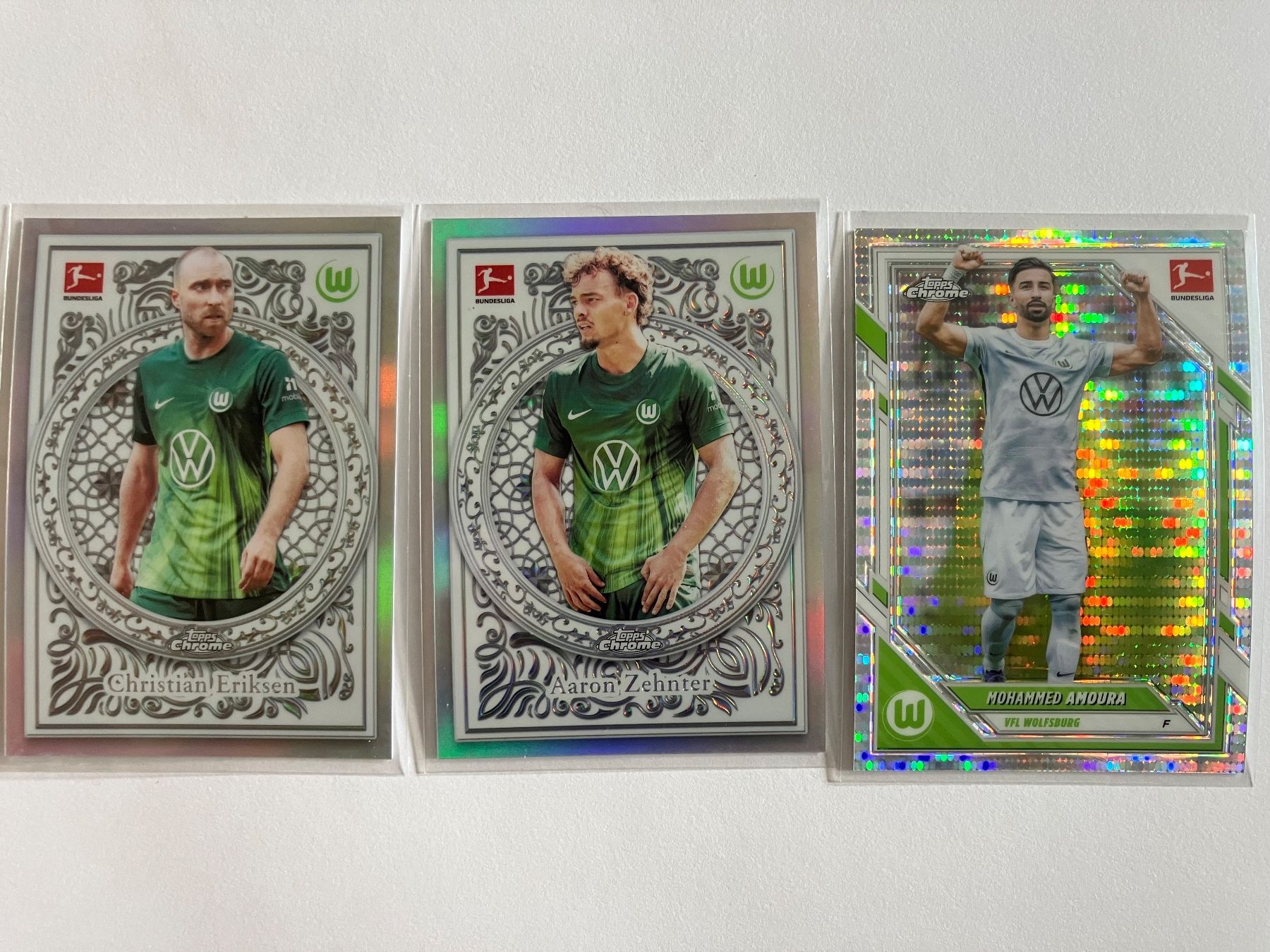 Topps Sammelbilder & Trading cards: Fussball Karten VFL Wolfsburg Topps Chrome – Neu (gemäss Beschreibung) aus Schaffhausen von Zappelfry