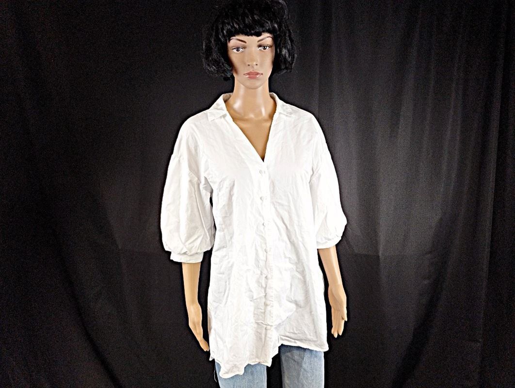 Zara Camicette: ZARA Bluse weiss Gr. XS – Usato da Schübelbach venduto da Restwert_Schubelbach