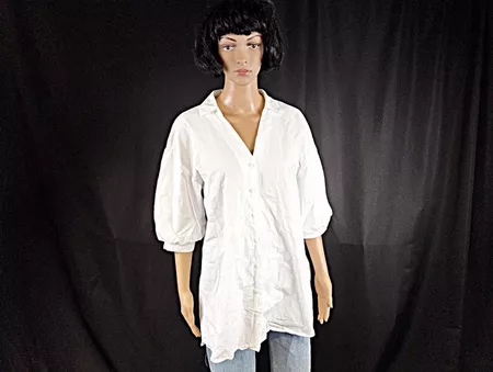 ZARA Bluse weiss Gr. XS