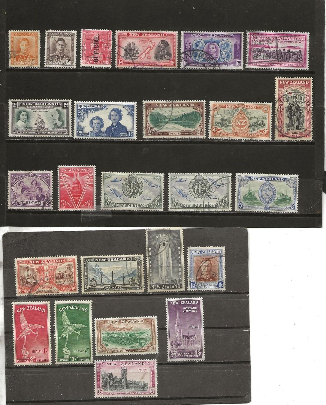 Tutti i francobolli: Nouvelle Zélande 1939 .... – Usato da Sion venduto da PierreP01