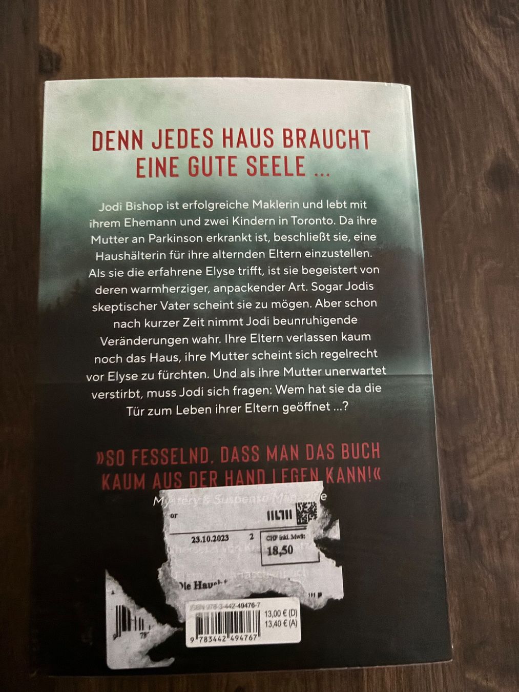 Libri: TB Joy Fielding - Die Haushälterin – Usato da Kleinandelfingen venduto da Baba23 1