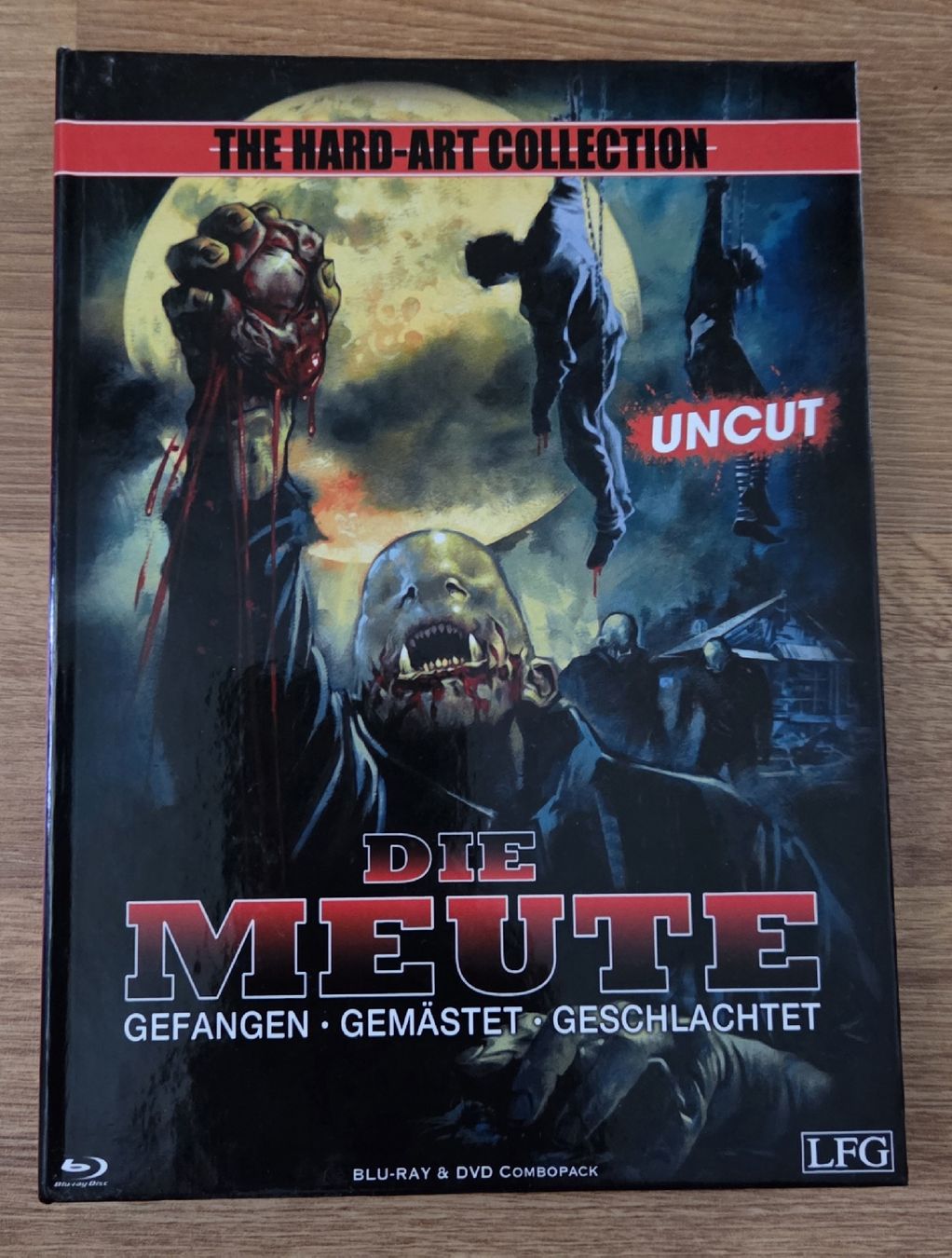 Tutti i DVDs: Die Meute (2010) Mediabook Uncut  – Usato da Winterthur venduto da raymen74