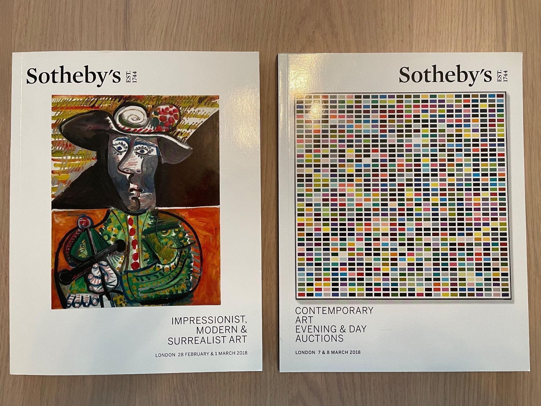 Libri: Sotheby‘s Impressionist & Modern 2018 – Usato da Zürich venduto da Swissair1234