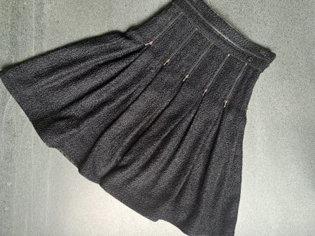 CHANEL Rock schwarz 36