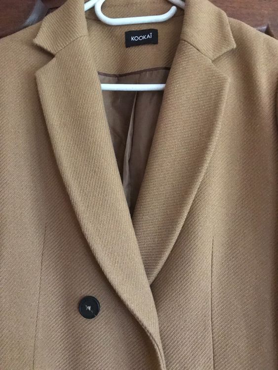 Manteau d hiver Kooka couleur camel T.38 Acheter sur Ricardo