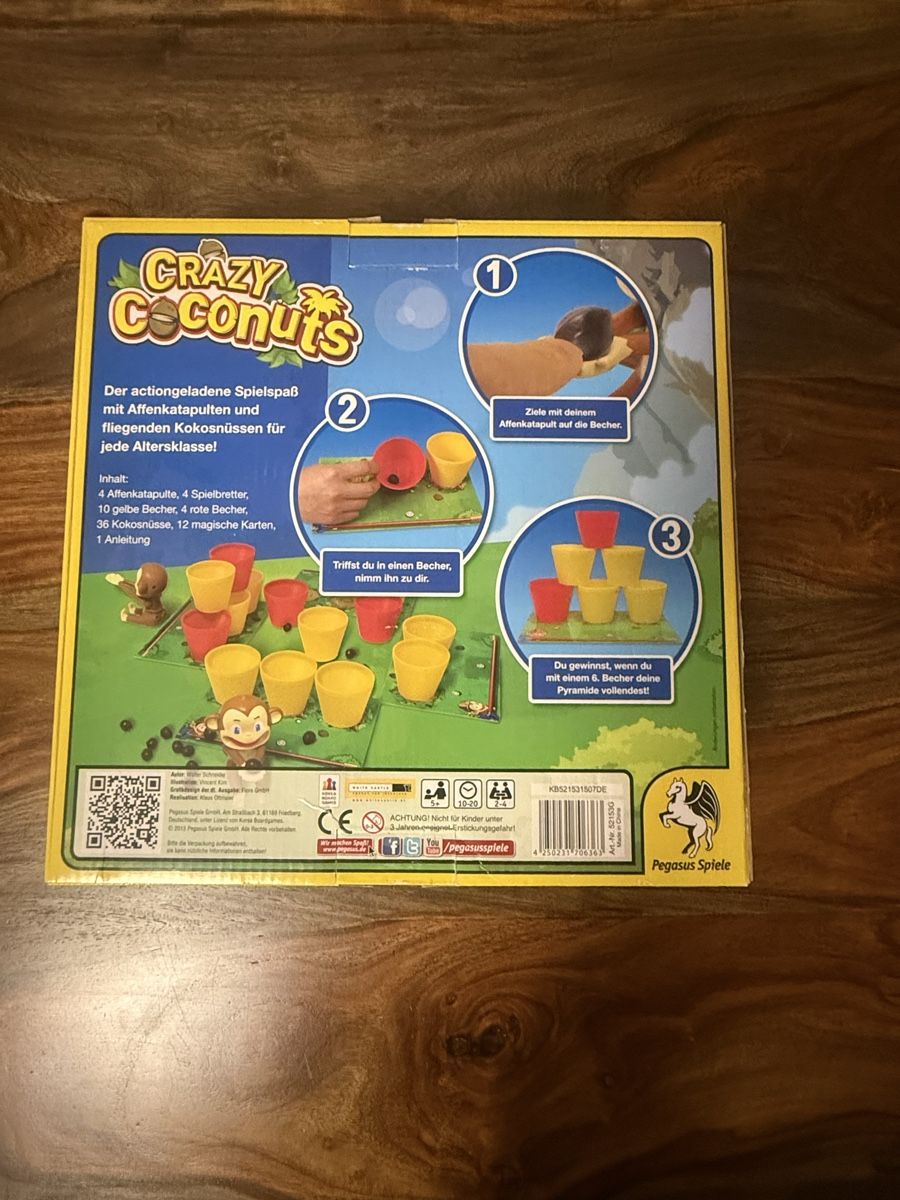 Pegasus Spiele Spiele: Cracy Coconuts - Pegasus Spiele – Gebraucht aus Kilchberg ZH von tjapukai 1