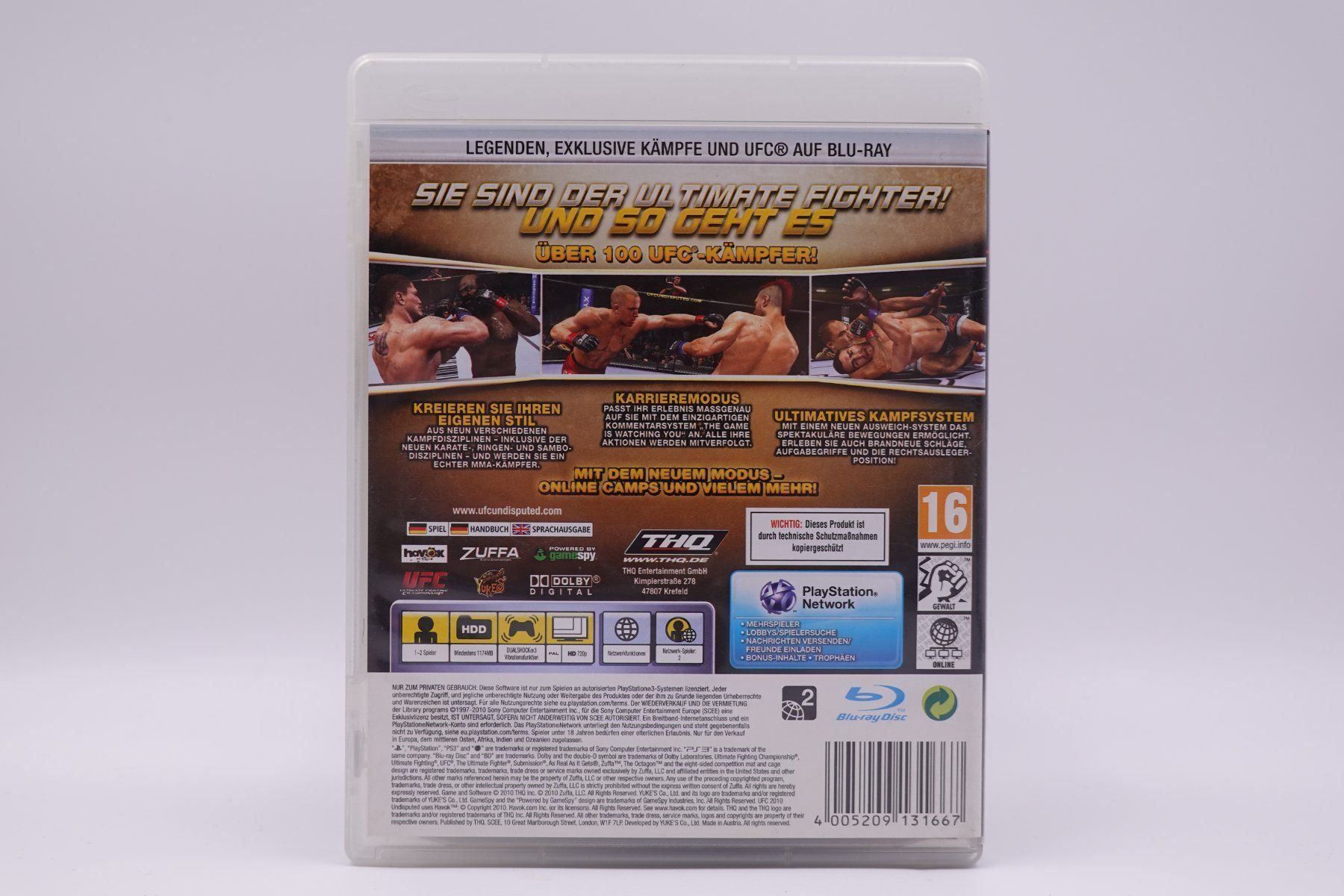Sony Giochi: UFC Undisputed 2010 (PS3) – Usato da Herisau venduto da ZelliZone 2