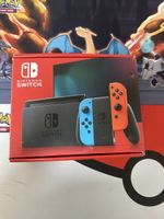 Nintendo Switch Konsole Neon-Blau/Rot mit Super Smash Dock