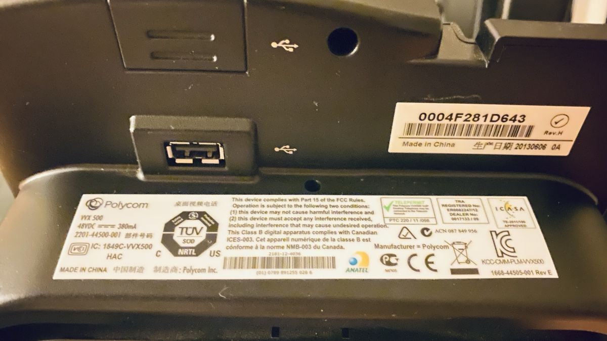 Polycom Telefoni: 7 Stück - Polycom VVX 500 IP Phone – Usato da Zürich venduto da Titano1 3