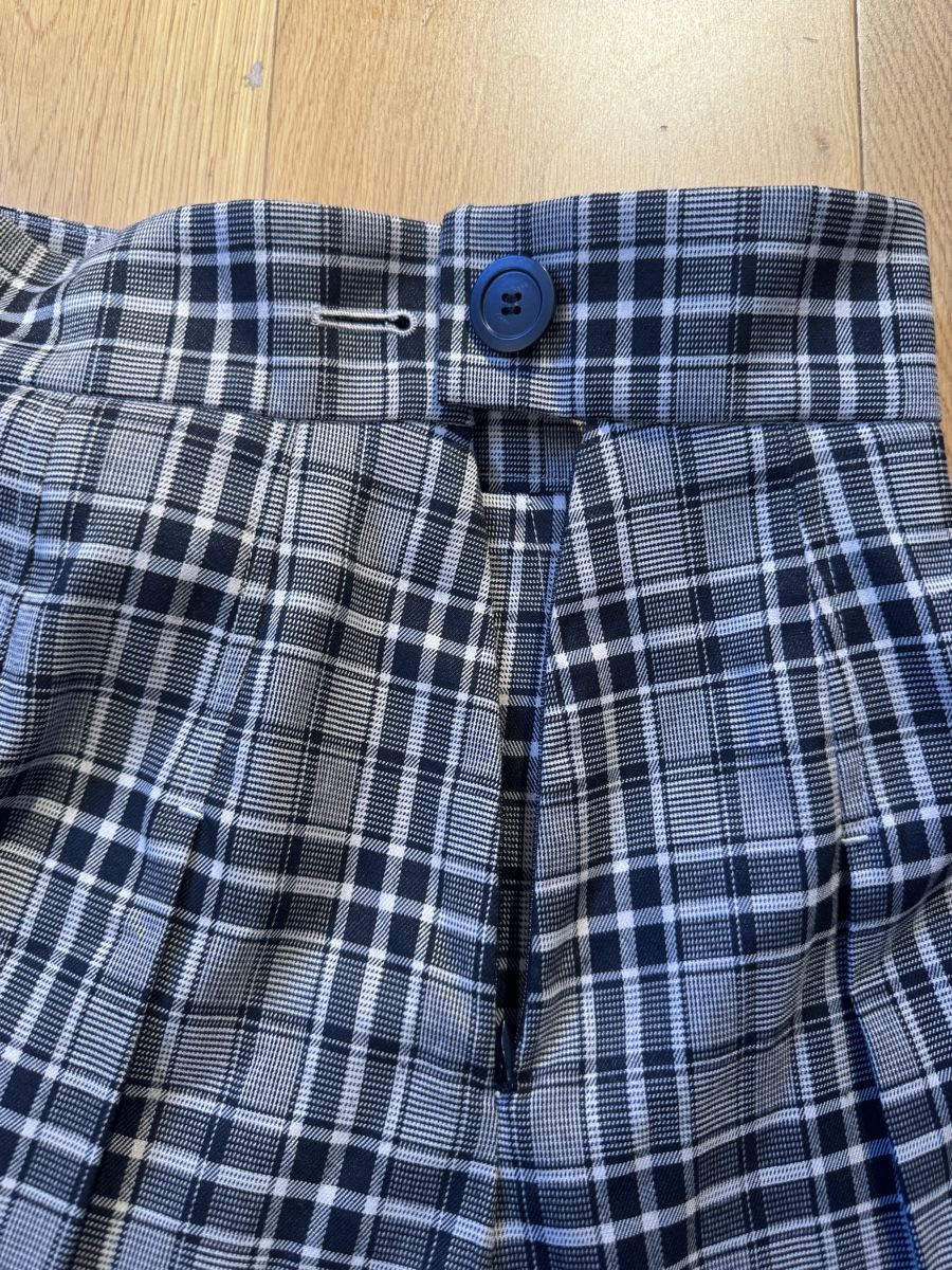 Röcke: Snidel Mini Skirt Plaid Pattern Grey Black Size 0 – Neu (gemäss Beschreibung) aus Clarens von Ian_calvin 2