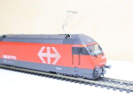 Allmo SBB Re 460 E-Lok Grauholz - Messing H0 DC Rarität