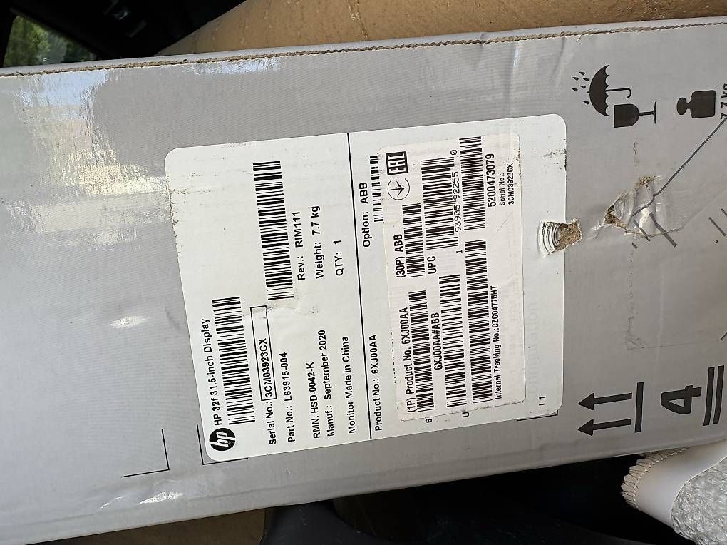 Monitore: Bildschirm HP 32f Dia 80 cm – Gebraucht aus Unterägeri von mar_96hk 2