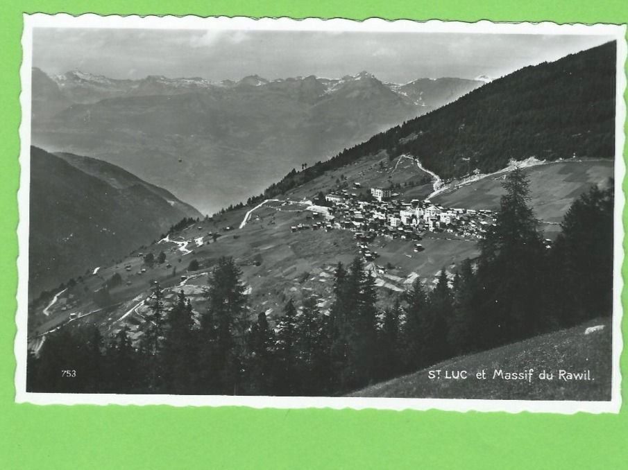 Cartoline postali: St. Luc et Massif du Rawil – Usato da Zürich venduto da t24_de