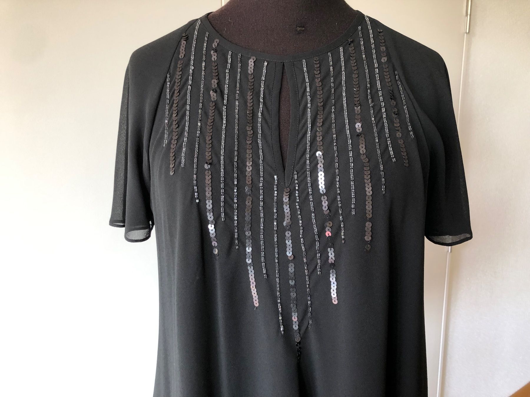 Tommy Hilfiger Blusen: TOMMY HILFIGER Bluse Schwarz Gr S Klassisch elegant – Gebraucht aus Bern von Etzy 1