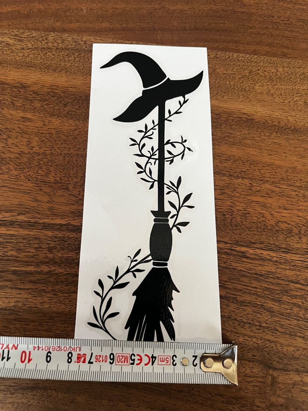 Sticker: Hexenbesen Auto Aufkleber, Wandtattoo – Nuovo e nell'imballaggio originale da Gams venduto da Mariawicca 4