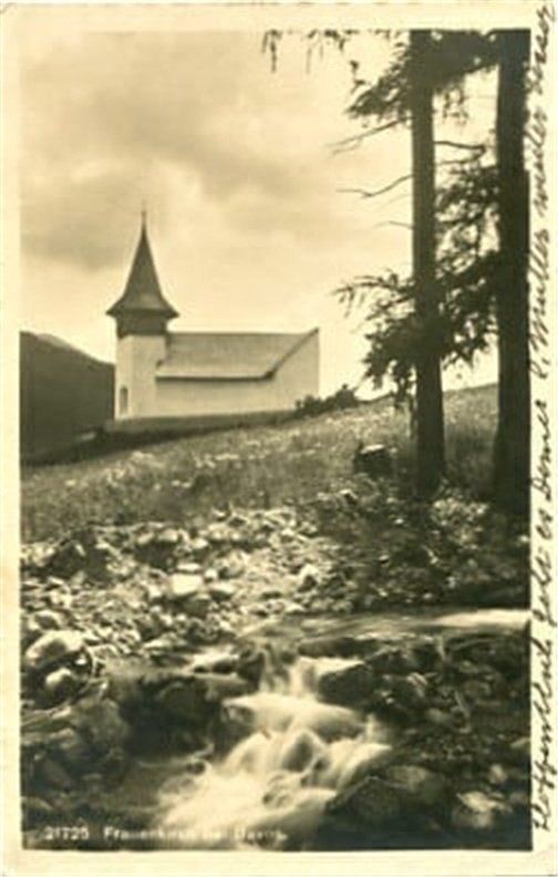 Ansichtskarten: Frauenkirch bei Davos – Gebraucht aus Ottikon b.Kemptth. von Neptun1974