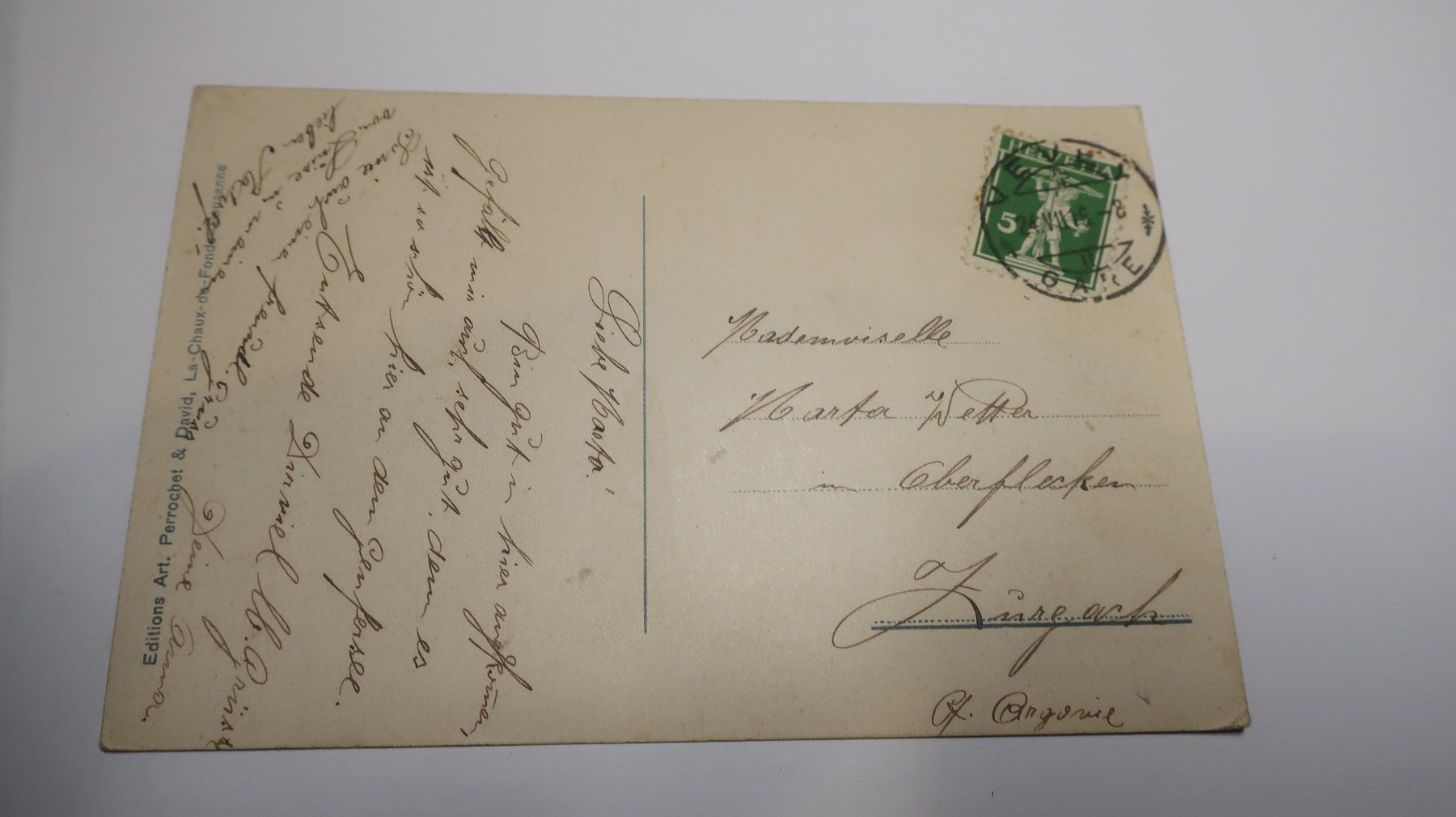 Cartoline postali: Vevey vue générale N°10055 – Usato da Cormoret venduto da Pascalll2001 4
