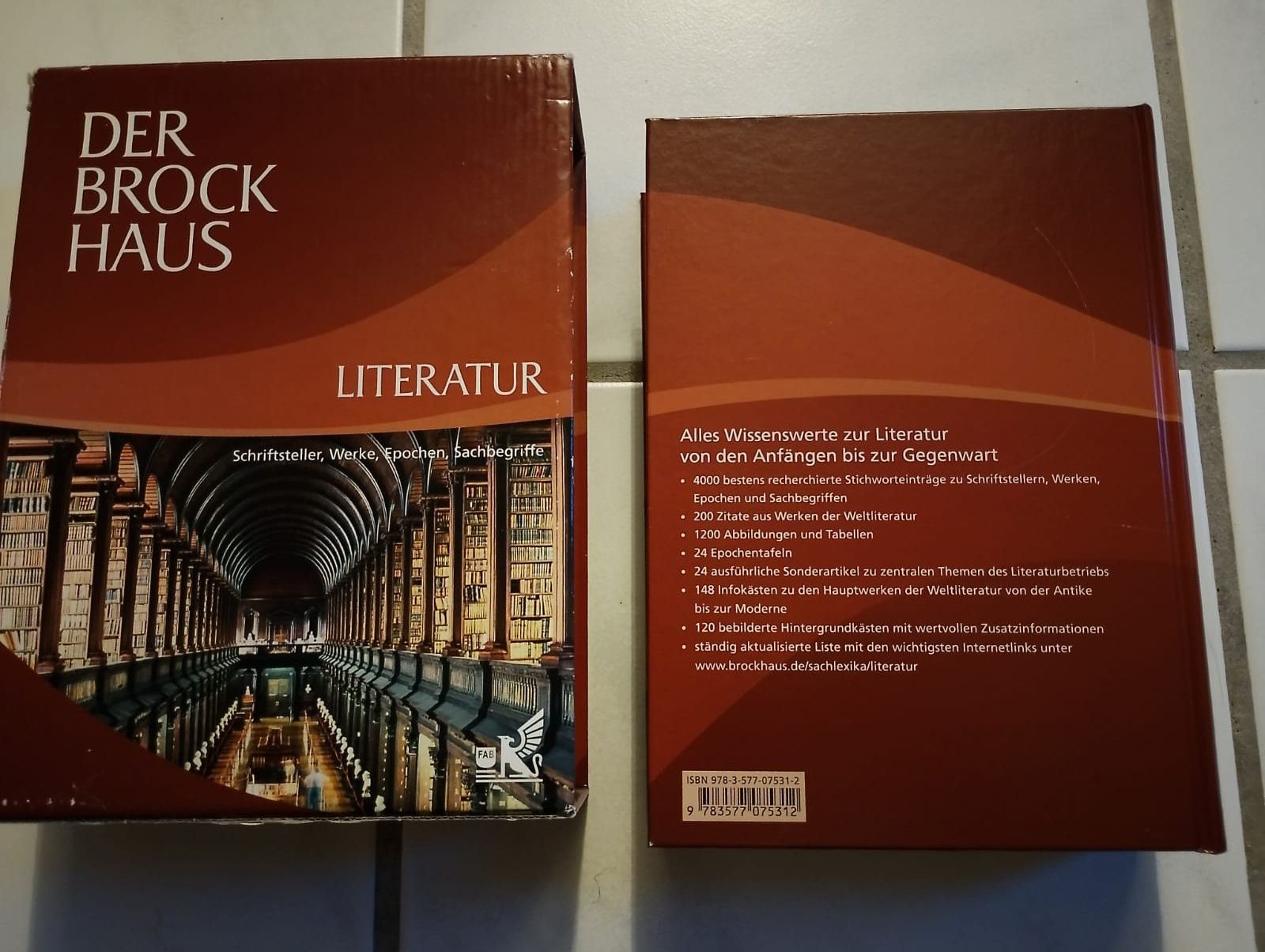 Libri: Der Brockhaus - Literatur – Usato da Ehrendingen venduto da 2Guagua2 1