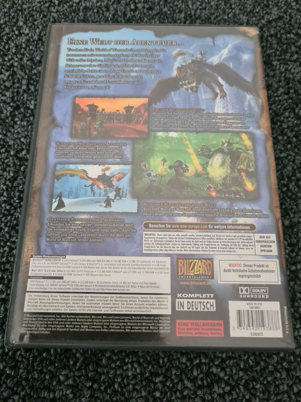 Spiele: WORLD WARCRAFT PC/MAC – Gebraucht aus Ruswil von jan_bxl5 1