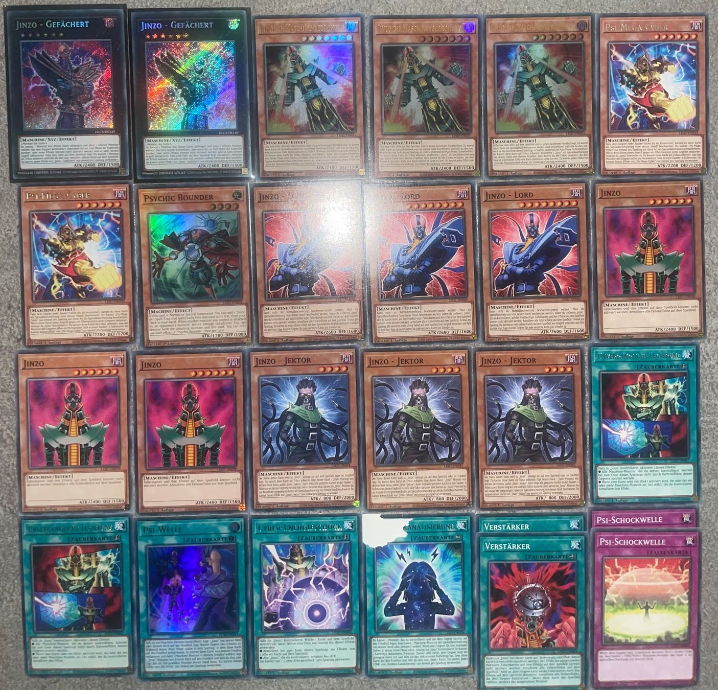 Yugioh Carte collezionabili: YuGiOh Jinzo Deck – Usato da Altstätten SG venduto da ChangeMaker