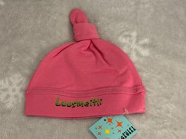 Luusmeitti Babymütze, Grösse 0-9 Mt., Pink, Neu mit Etikett
