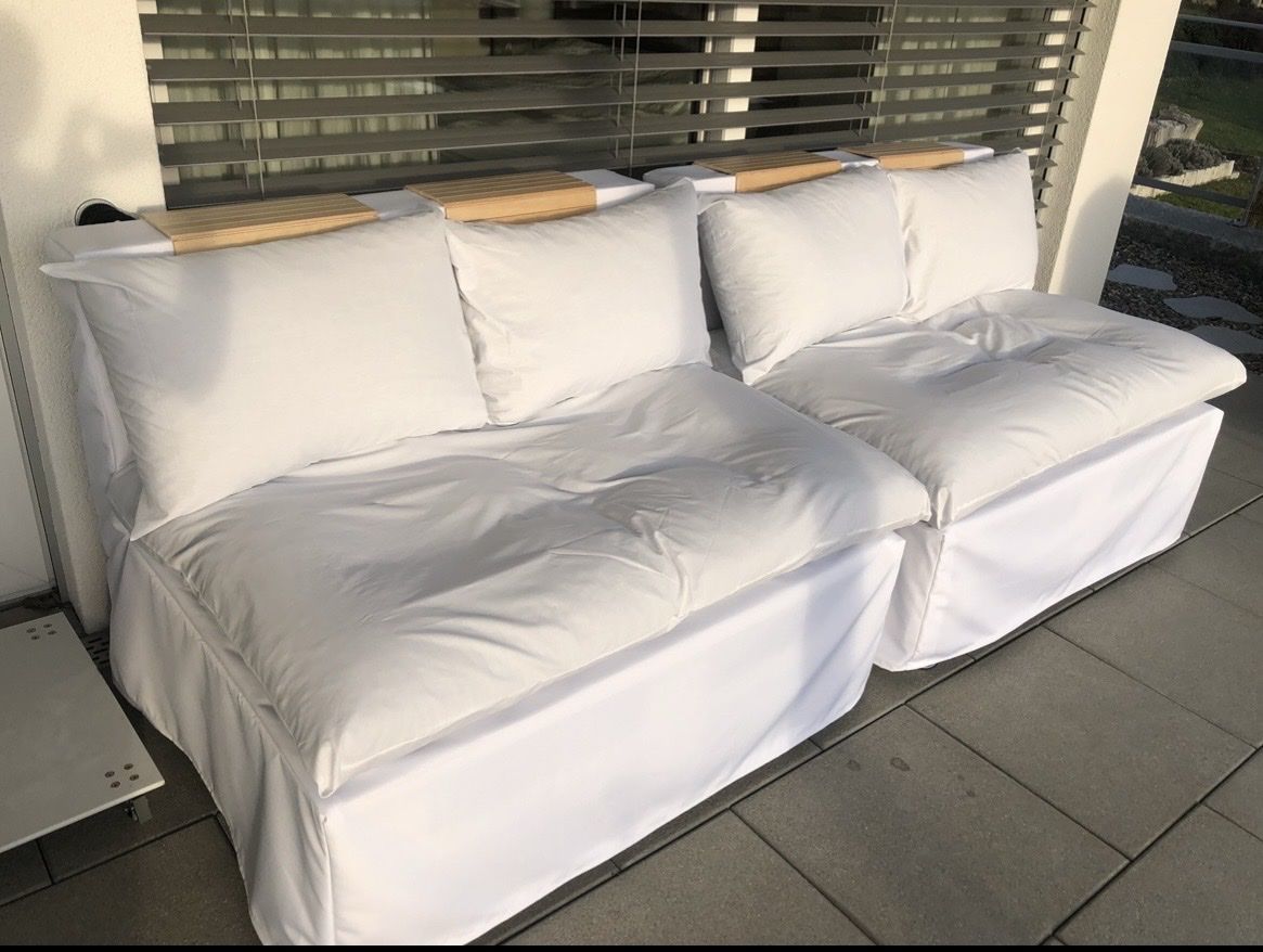 Paletten: Paletten Lounge mit Kissen – Gebraucht aus Oetwil a d Limmat von TanjaR79