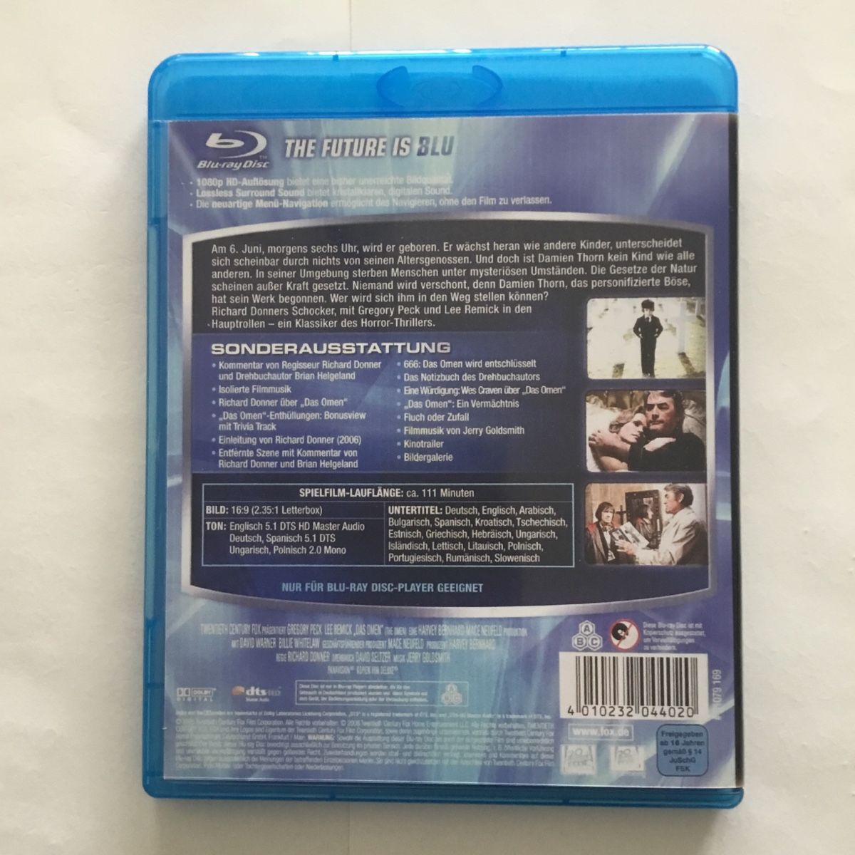 Tutti i DVDs: Das Omen - Blu Ray Neu Wertig Vergriffen  – Nuovo (secondo la descrizione) da Blauen venduto da JonnyBlue65 1