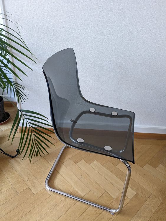 4 Ikea Stühle (Tobias Modell grau) Kaufen auf Ricardo