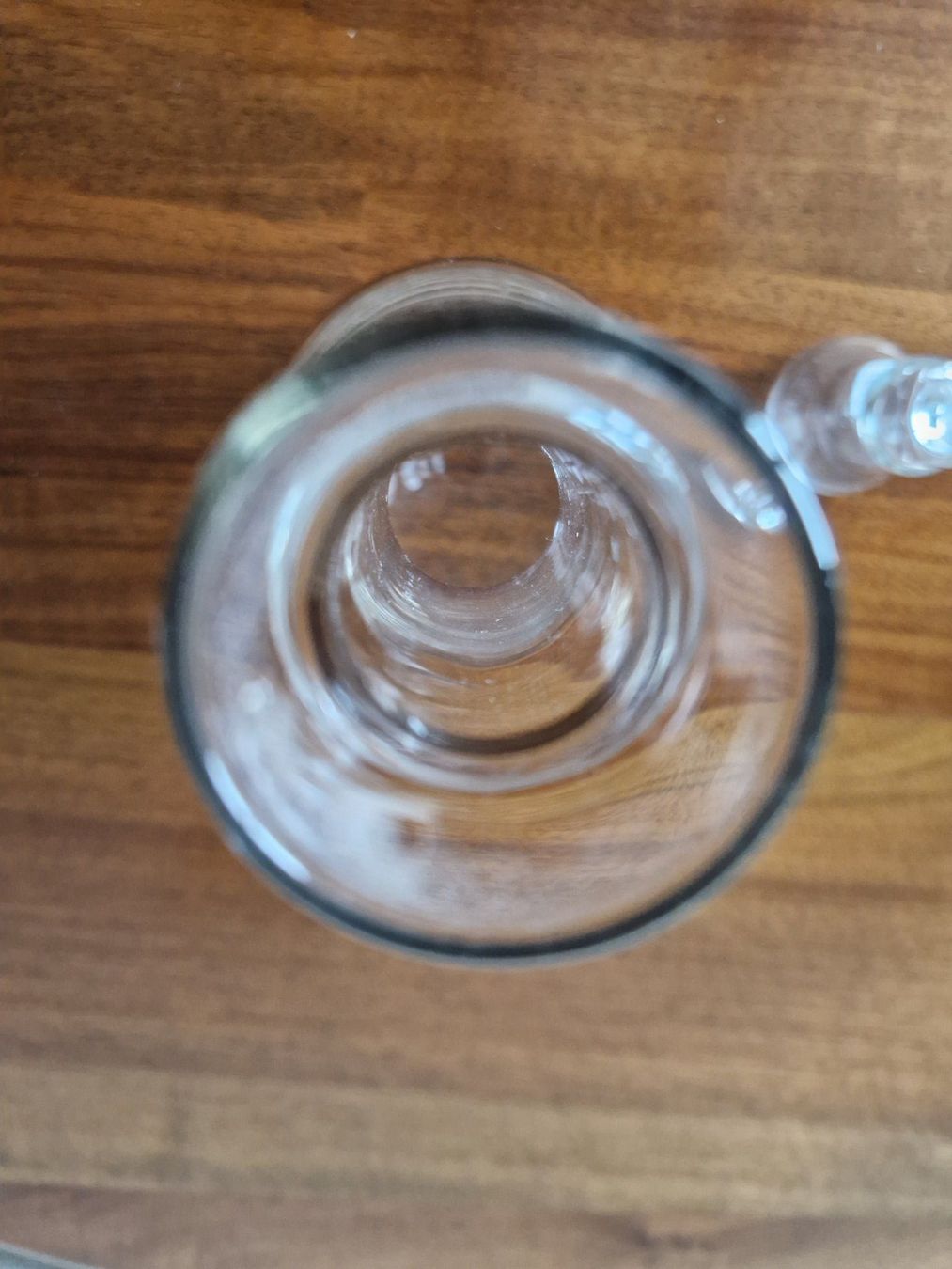 Caraffe: Glaskaraffe mit Platinrand und Gravur – Nuovo (secondo la descrizione) da Bern venduto da Antikbatik 6