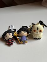 3x InuYasha Figural Bag Clip Series 1 