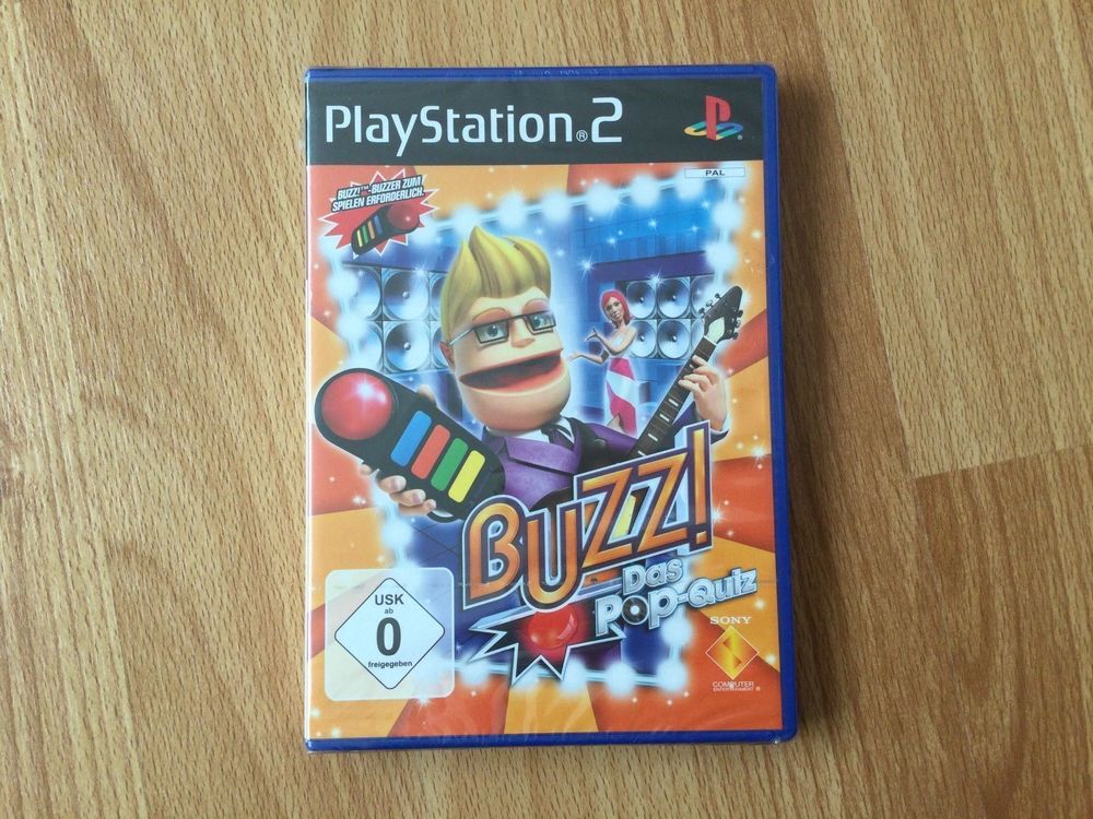 Buzz das Pop Quiz PS2 NEU (Neu und originalverpackt) in Basel für CHF ...