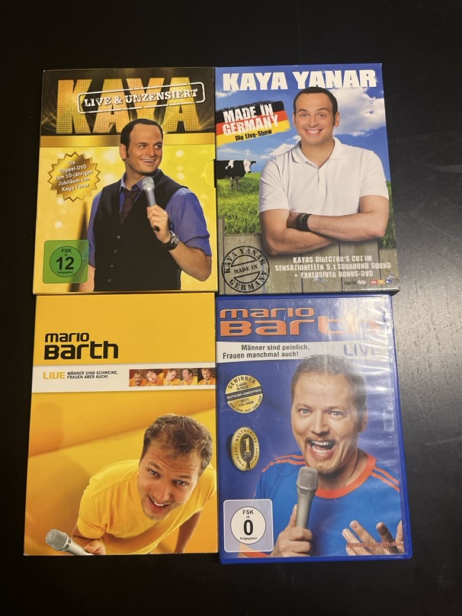 Alle DVDs: Kaya Yanar & Mario Barth Comedy Set – Gebraucht aus Zäziwil von Cassius_X