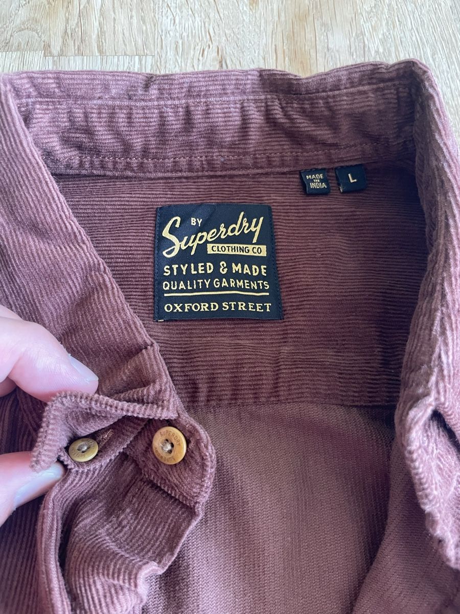 Chemises: Hemd - Cord Manchester- Superdry – Neuf (Voir description) à Wetzikon ZH par phoeff 2