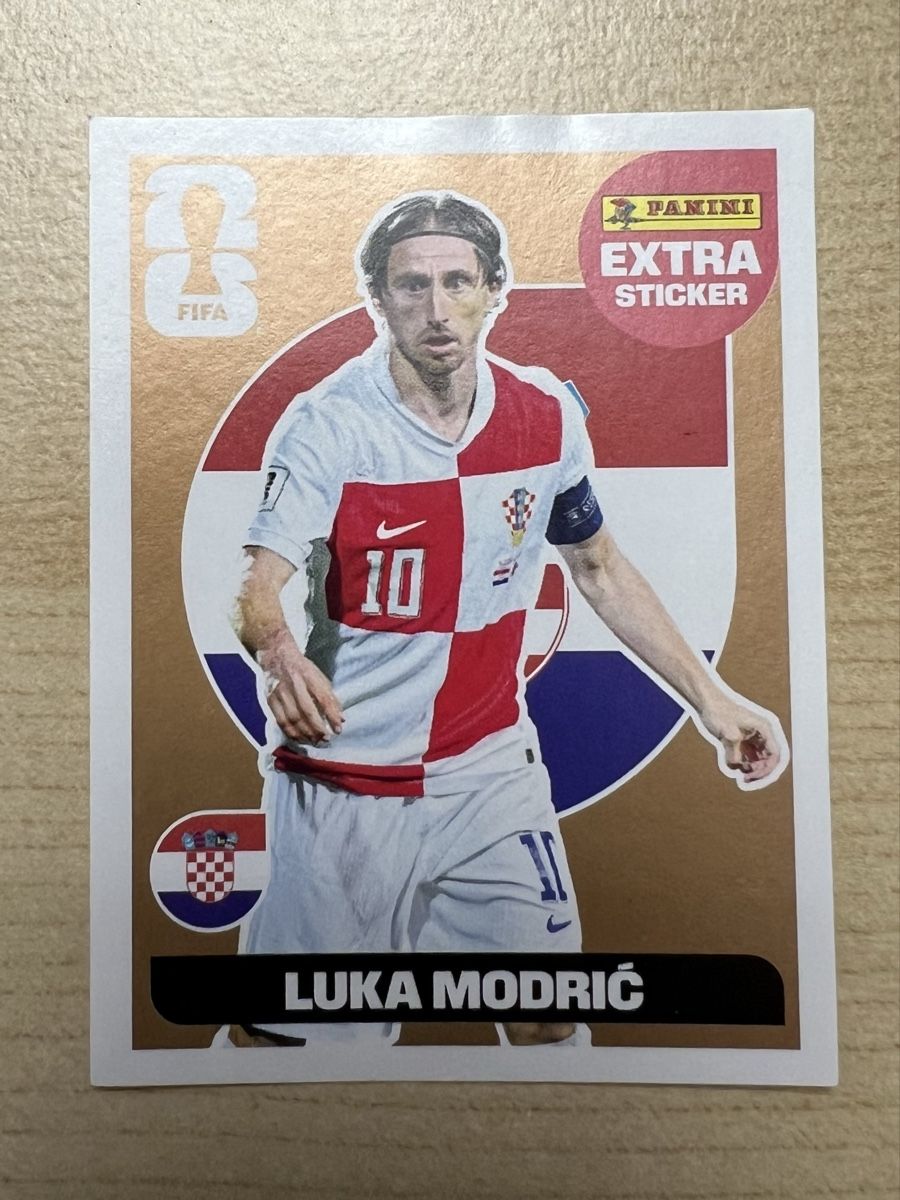Panini Carte collezionabili: Panini Extra Sticker Luka Modric Bronze – Nuovo (secondo la descrizione) da Winterthur venduto da Pirulin