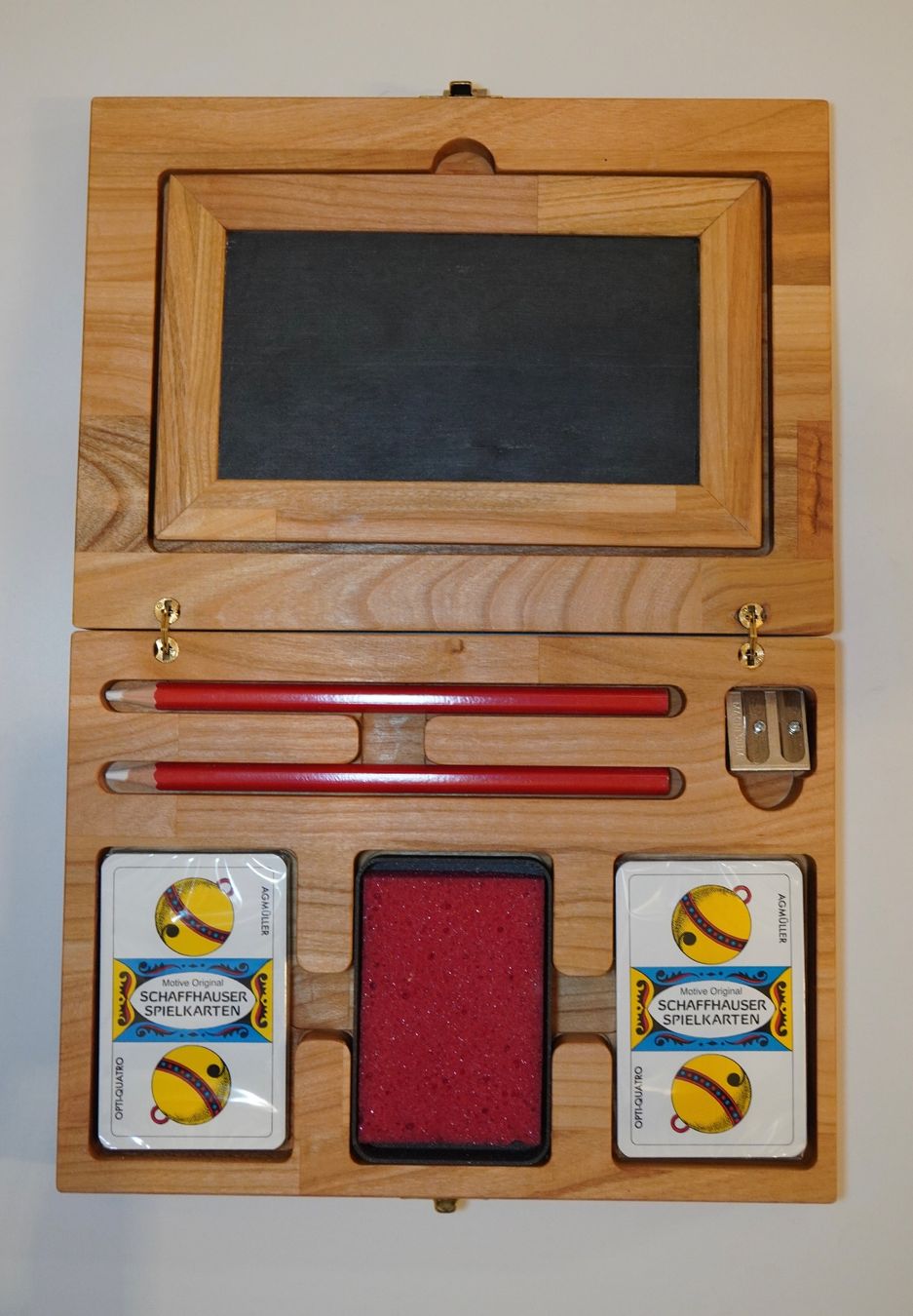 Jeux: Jass Set aus Holz – Neuf (Voir description) à Strengelbach par Miggu1998 2