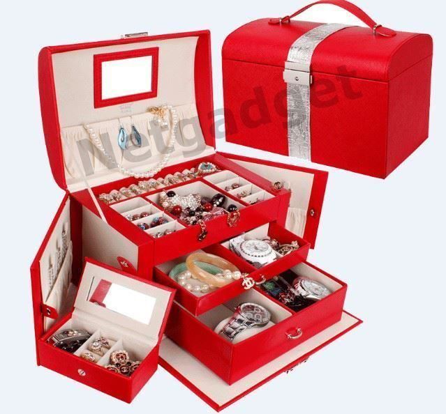 Schmuckkästen: Deluxe Schmuckkoffer - Schmuckkasten – Neu und originalverpackt aus Yverdon-les-Bains von Netgadget 7