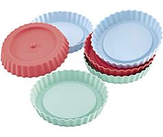 Lurch Tartlets Silikonformen, 6 Stück