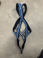 MANMAT Geschirr Grösse L schwarz/blau guter Zustand