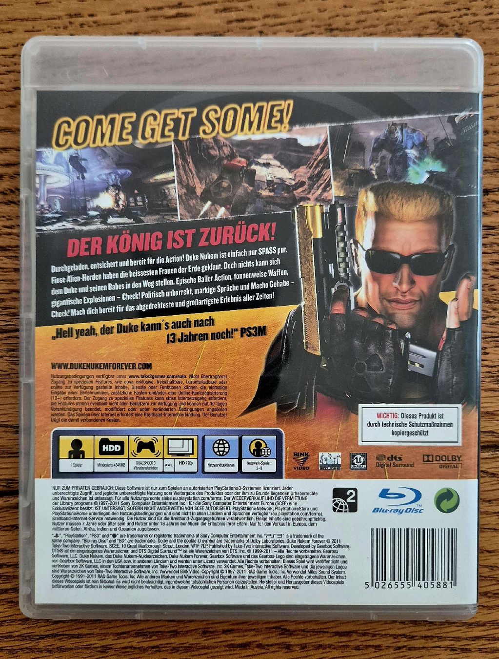 Giochi: Duke Nukem Forever - PS3 - Top Zustand – Nuovo (secondo la descrizione) da Au SG venduto da KonsoleWerk 1