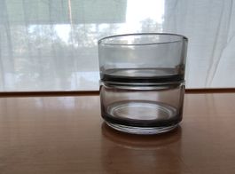 2er Set Glasschalen Rauchglas Holmegaard  Made in Denmark