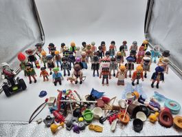 Konvolut Playmobil Figuren und Zubehör guter Zustand